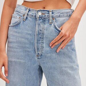 AGOLDE Dame High Rise Wide-Leg Jeans size 26